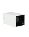 V-TAC GU10 Корпус Квадрат Бяло + Черно - 8584 - 4