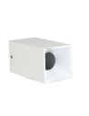 V-TAC GU10 Корпус Квадрат Бяло + Бяло - 8583 - 6
