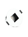 V-TAC GU10 Корпус Луна Квадрат Бяло + Черно - 8597 - 2