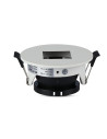 V-TAC GU10 Корпус Луна Квадрат Бяло + Черно - 8597 - 5