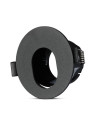 V-TAC GU10 Отливка Кръг Черно + Черно - 8596 - 2