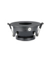V-TAC GU10 Отливка Кръг Черно + Черно - 8595 - 3