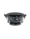V-TAC GU10 Корпус Луна Полукръг Черно + Черно - 8608 - 3