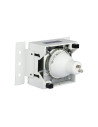V-TAC Gu10 Корпус Квадрат Бяла Рамка + Рефлектор Хром - 8880