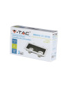 V-TAC 2хGU10 Корпус Квадрат Бял+Черен - 8877 - 10
