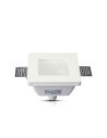 V-TAC GU10 Гипсова Отливка Мат Стъкло Квадрат - 3691 - 3
