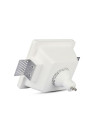 V-TAC GU10 Гипсова Отливка Мат Стъкло Квадрат - 3691 - 6