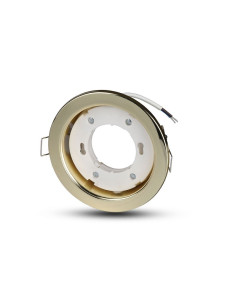 V-TAC GX53 Корпус Кръг Златен - 3676 - Цена | LEDs4economy