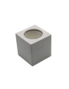 V-TAC GU10 Гипсова Отливка Квадрат Бял - 3664 - Цена | LEDs4economy