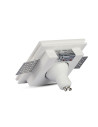 V-TAC GU10 Гипсова Отливка Квадрат Бял - 3651 - 5