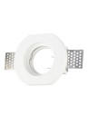 V-TAC GU10 Гипсова Отливка Кръг Бял - 3650 - 4