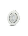 V-TAC GU10 Корпус Луна Кръг Бяла - 3645 - 9
