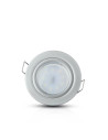 V-TAC GU10 Корпус Луна Кръг Сребристро Сива - 3644