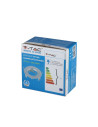 V-TAC GU10 Корпус Луна Кръг Сребристро Сива - 3644 - 7