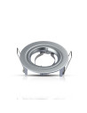 V-TAC GU10 Корпус Луна Кръг Сребристро Сива - 3644 - 8