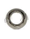V-TAC GU10 Корпус Луна Кръг Сатен Никел - 3643 - 7