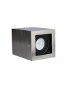 V-TAC GU10 Корпус Луна Външен Монтаж Квадрат Сатен Никел - 3632 - 2