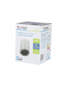 V-TAC GU10 Корпус Луна Външен Монтаж Кръг Сатен Никел - 3629 - 8