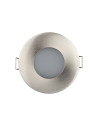 V-TAC GU10 Корпус Луна Кръг Мат ф84 Сатен Никел - 3614