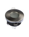 V-TAC GU10 Корпус Луна Кръг Мат ф84 Сатен Никел - 3614 - 9
