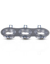 V-TAC 3*GU10 Корпус Луна Кръг Алуминий - 3604 - 5