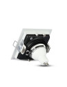 V-TAC GU10 Корпус Луна Квадрат Бяла - 3597