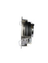 V-TAC GU10 Корпус Луна Кръг Сатен Никел - 3596 - 4