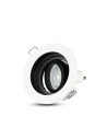 V-TAC GU10 Корпус Луна Кръг Бяла - 3595 - 4