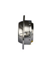 V-TAC GU10 Корпус Луна Кръг Променлив Ъгъл Сатен Никел - 3594 - 5