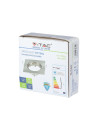 V-TAC GU10 Корпус Луна Квадрат Оринтируема Сатен Никел - 3591 - 9