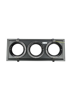 V-TAC 3xAR111 Тяло за Вграждане черно Тяло - 3583 - Цена | LEDs4economy