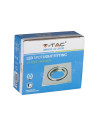 V-TAC GU10 Корпус Луна Квадрат Оринтируема Хром - 3474 - 3