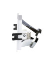 V-TAC GU10 Отливка Квадрат Бяло+Хром - 3168 - 6