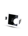 V-TAC GU10 Отливка Квадрат Бяло+Черно - 3165 - 6