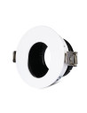 V-TAC GU10 Отливка Кръг Бяло+Черно - 3161 - 8