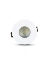 V-TAC GU10 Отливка Кръг Бяло+Хром - 3160 - 4