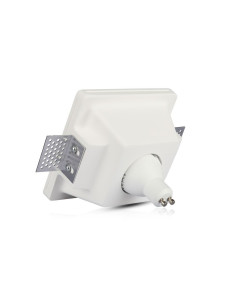 V-TAC GU10 Гипсова Отливка Квадрад Издадена - 3151 - Цена | LEDs4economy
