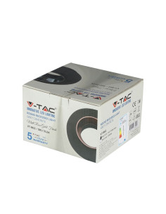 V-TAC GU10 Гипсова Отливка Сива Кръг Розово Златен Ринг - 3124 - Цена | LEDs4economy 2