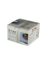 V-TAC GU10 Гипсова Отливка Кръг Бяла Розово Златен Ринг - 3121 - 5