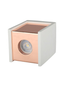 V-TAC GU10 Гипсова Отливка Външен Монтаж Розово Златно Дъно - 3115 - Цена | LEDs4economy 2