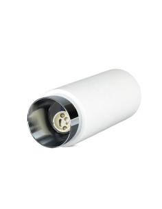V-TAC GU10 Гипсова Отливка Външен Монтаж Основа Хром - 3114 - Цена | LEDs4economy 2