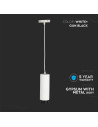 V-TAC GU10 Гипсов Корпус Окачен Черно Дъно - 3112 - 8