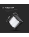 V-TAC 6W LED Стенна Лампа 3000К Черна Квадрат Полу Периферия - 218610 - 4