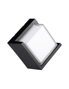 V-TAC 12W LED Стенна Лампа 3000К Черна Квадрат Полу Периферия - 218539 - Цена | LEDs4economy 2