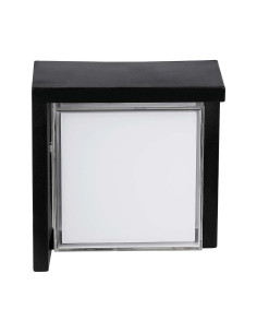 V-TAC 12W LED Стенна Лампа 3000К Черна Квадрат Полу Периферия - 218539 - Цена | LEDs4economy