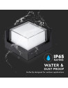 V-TAC 12W LED Стенна Лампа 3000К Черна Квадрат Полу Периферия - 218539 - 8