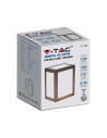 V-TAC 12W Стенна Лампа Сиво Тяло 3000К - 218337 - 4