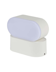 V-TAC 6W Стенна Лампа Бяла IP65 Подвижна 3000К - 218286 - Цена | LEDs4economy