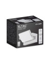 V-TAC 20W LED Стенна Лампа Бяла 3000К IP65 - 2934 - 2