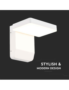 V-TAC 17W LED Стенна Лампа Бяла Квадрат 4000К IP65 - 2943 - Цена | LEDs4economy 2